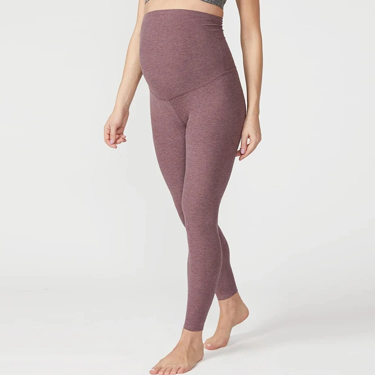 
Active OEM Adjustable High Elastic maternity leggings pregnant clothes pants for women 
