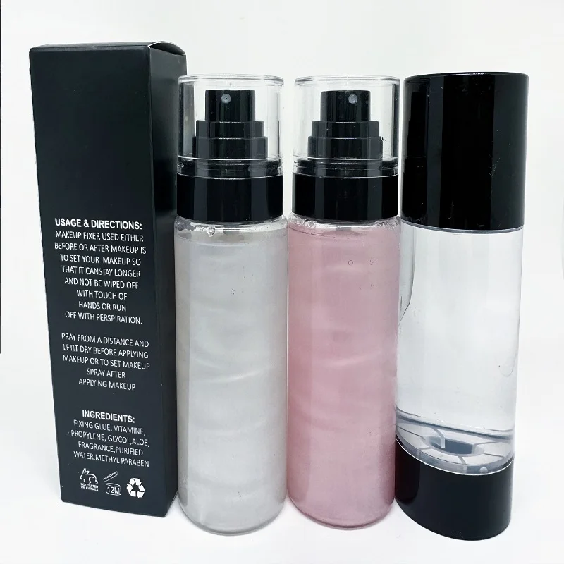 Custom Logo Lasting Make Up Setting Spray Mist Makeup Fixing Beauty Product Oil Control Fog Make-up Fixer Makeup Setting Spray