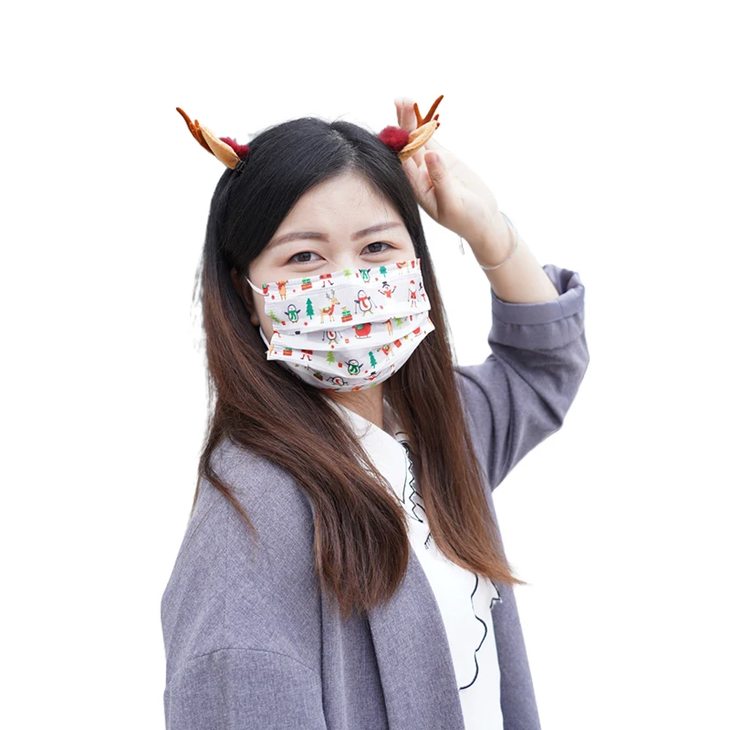 fashion masks disposable mask christmas mask for adults