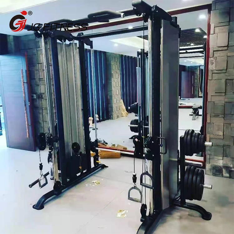 New gym equipment multi functional trainer smith machine training equipment bodybuilding workout equipment sports