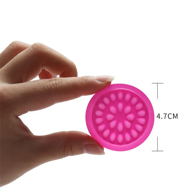 Round Plastic Disposable Eyelash Glue Holder Glue Tray with White Base Disposable Plastic PVC Color Makeup Palette OEM Tools