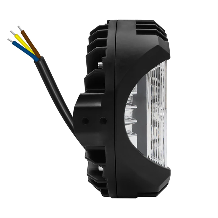 truck accessories 9 inch led headlight 3 sides super bright white yellow work light fog driving lamp led fog lights for truck