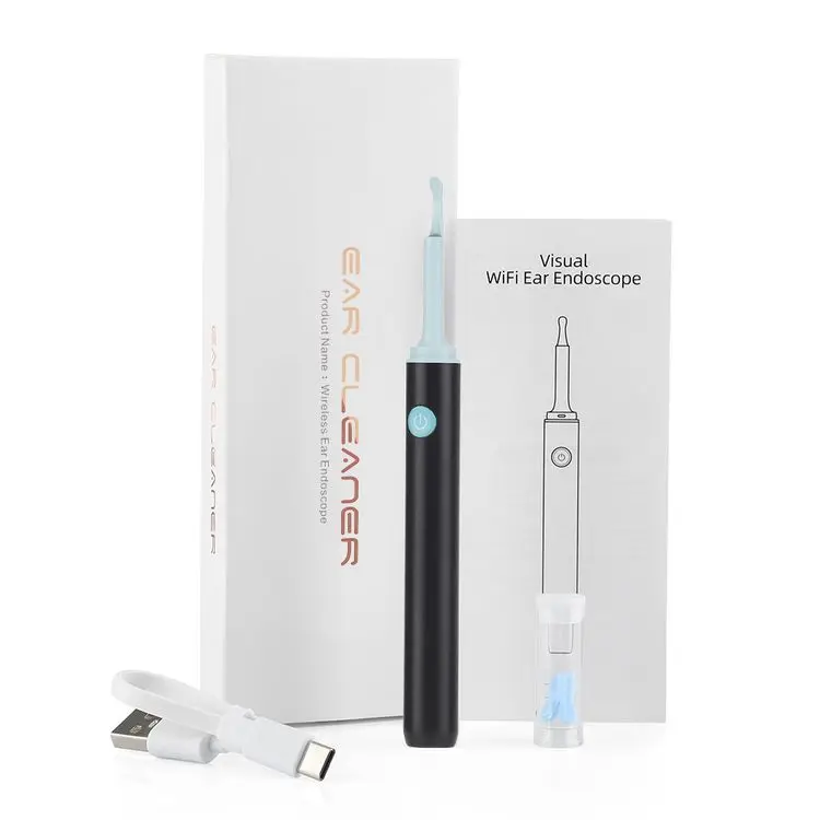 Dropshipping Ear Cleaning Wifi Ear Spoon Endoscope 5.0MP HD Ear Cleaner with Camera