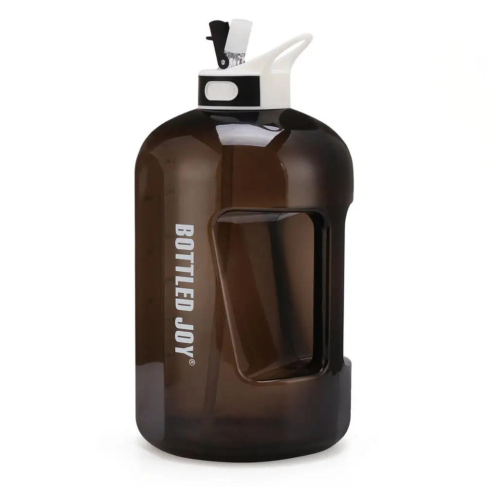 BSCI на заводе по индивидуальному заказу большой бутылка для воды с соломой BPA бесплатно многоразовые емкости спорт из твердого английского фарфора ручкой оптовая продажа