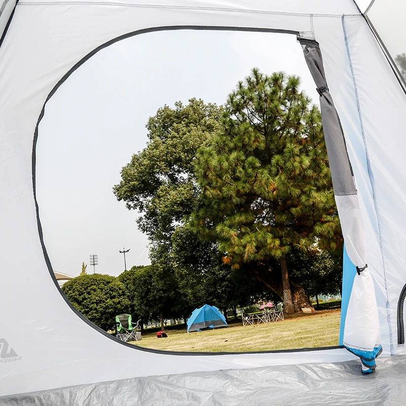 Double layer Tents Waterproof UV Weather Resistant Family Outdoor Fishing Hunting Party Beach Travel Camping Tent