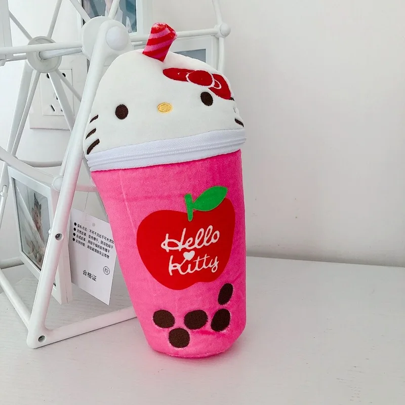 Бесплатная доставка милый мягкий плюшевый пенал Sanrio с аниме мелодией коричным жемчугом