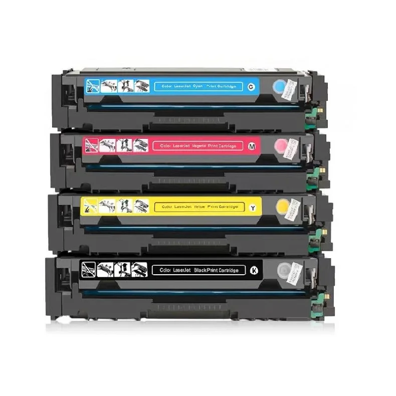 Картридж с тонером HUIBA совместимый 202A CF500A для HP 202 CF500 CF501 CF502 CF503 M254 254dw 254nw MFP M281