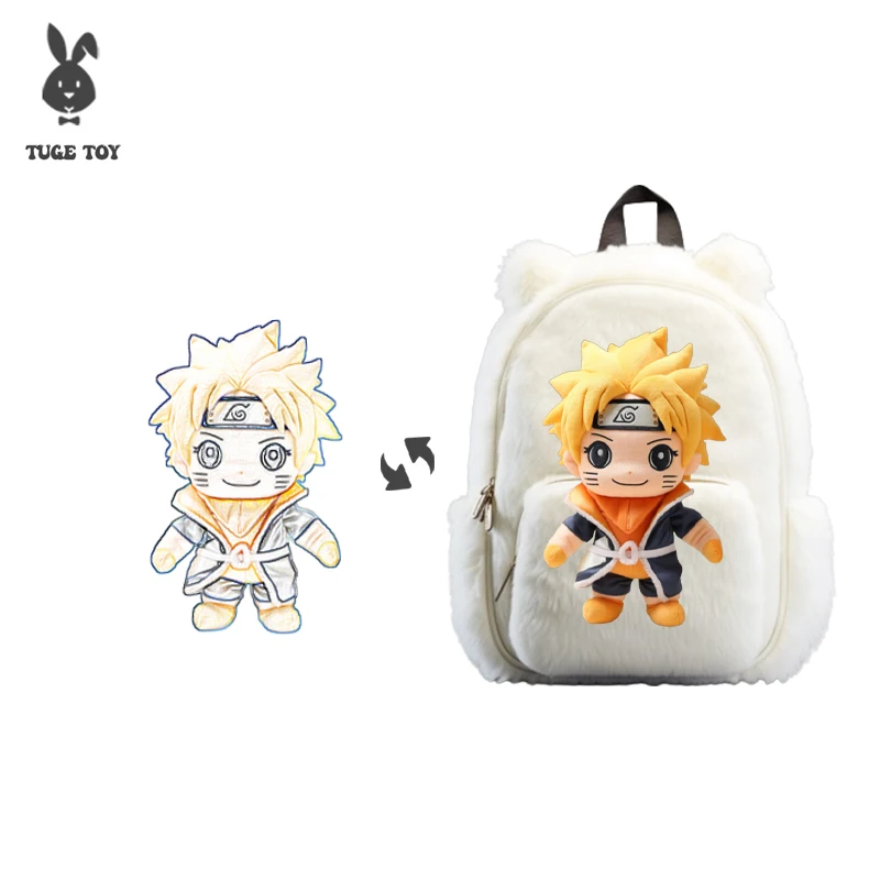 TUGE-Professional custom made 3D face star doll plush toys custom plush doll custom anime plush stuffed doll