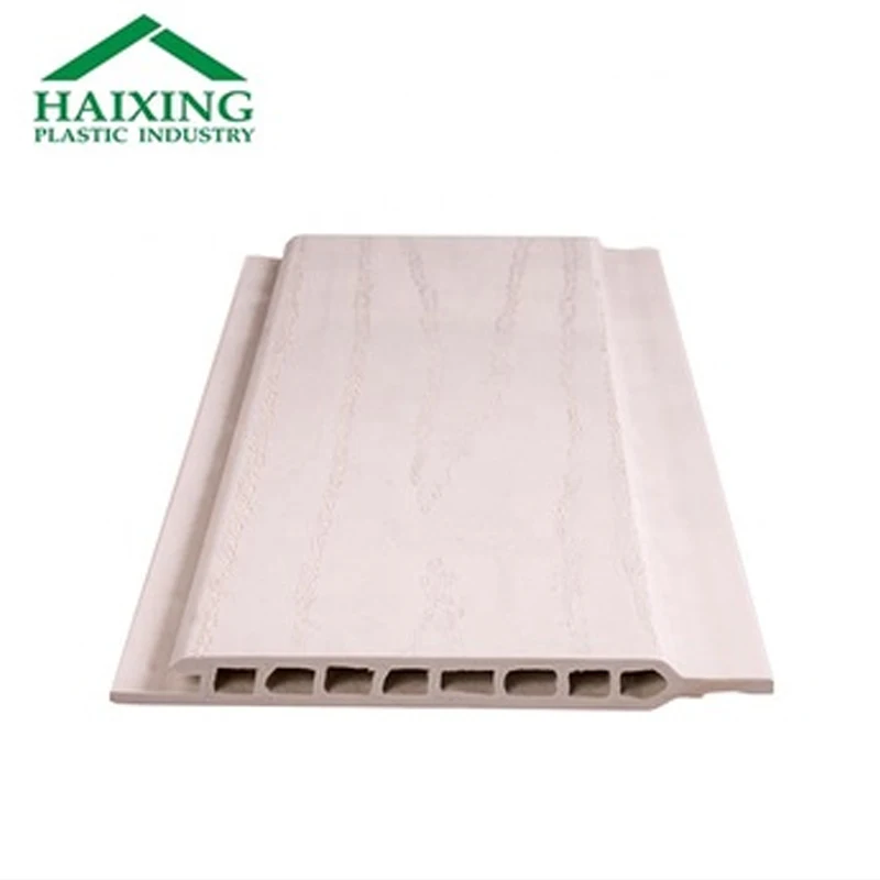 Waterproof Fireproof  pvc exterior  wall cladding siding Beauty Decorate Wall Siding