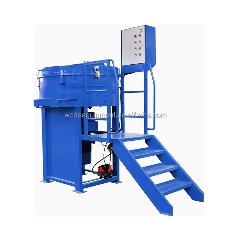 High competitive price 800kg Castable Pan refractory Mixer for sale