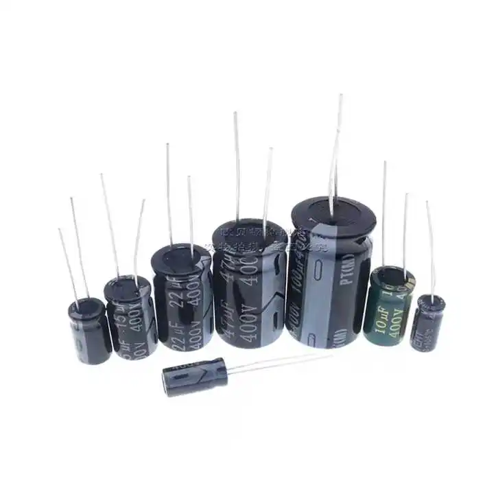 Wholesale 10Uf 400V Aluminum Electrolytic Capacitor  Inductance
