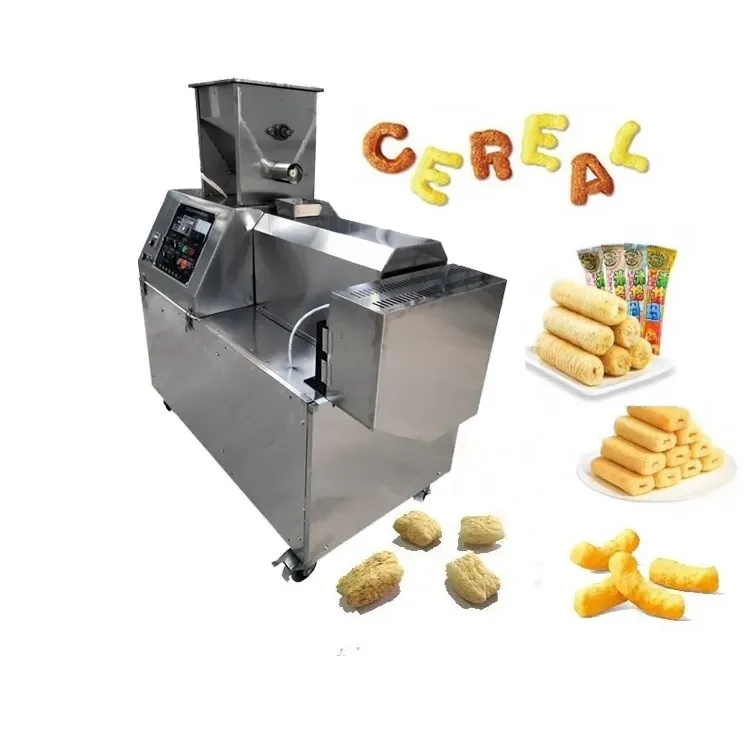 First pick Snacks Good reputationTwin Screw snack food extrusion machine corn sticks production equipment at a fine service