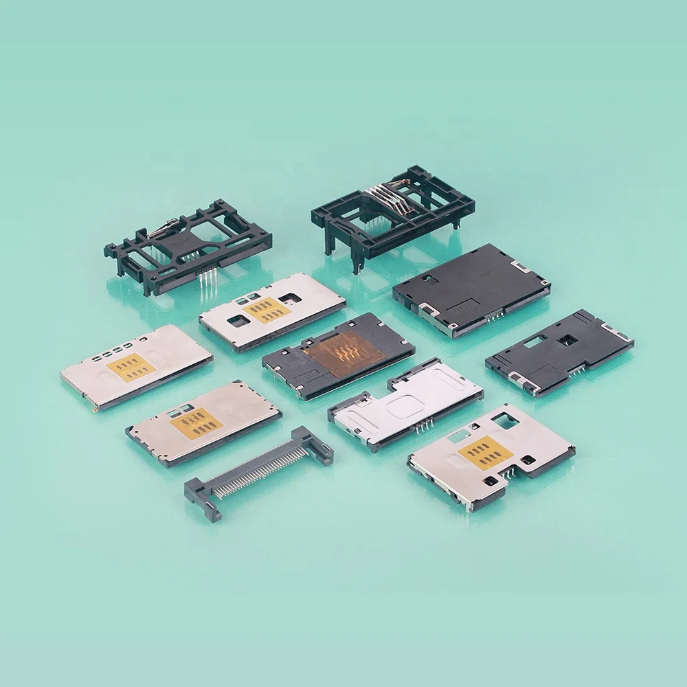 MUP Smart Card reader Socket Connector SMT IC card connector for POS ATM IOT hot sale in India Malaysia Thailand Africa Israel