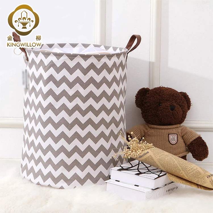 China supplier wholesale customized handmade round folding laundry basket, collapsible storage baskets,burlap basket
