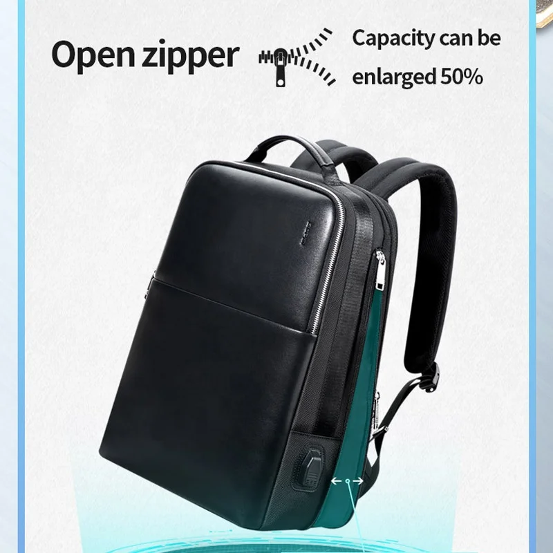 
BOPAI new design 2020 minimalist anti-theft expandable casual waterproof sport backpack 