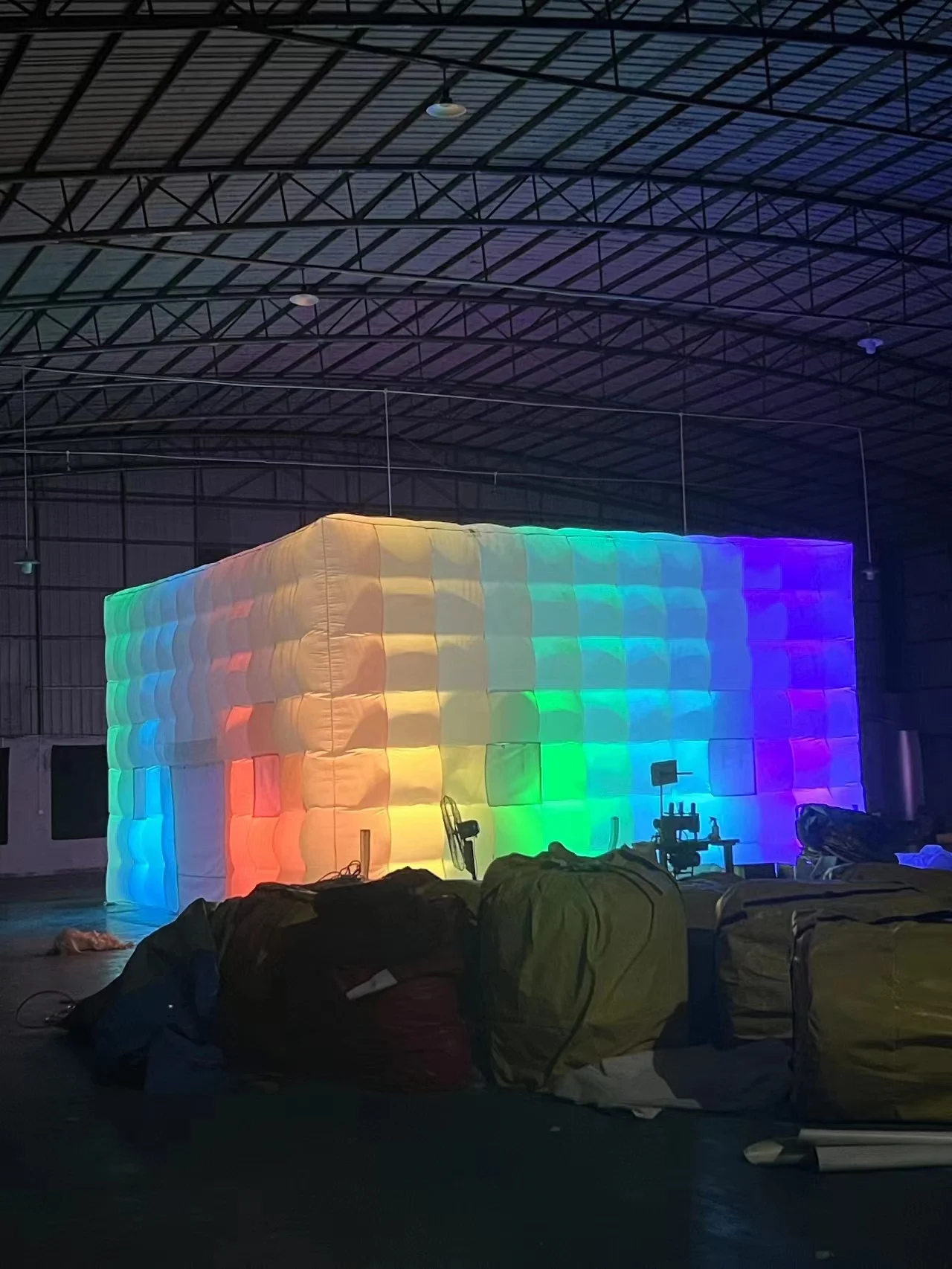 Lighting inflatable party  LED air dome event tent for outdoor