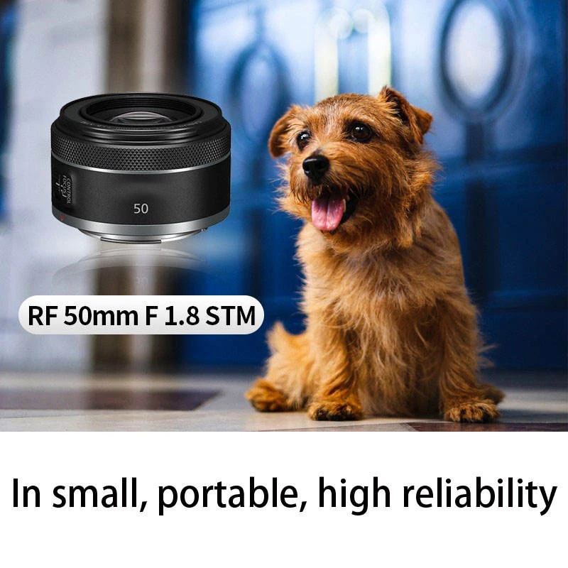 Factory Price RF 50mm F1.8 full frame small spittoon micro single focusing lens large aperture portrait lens 50 mm lens