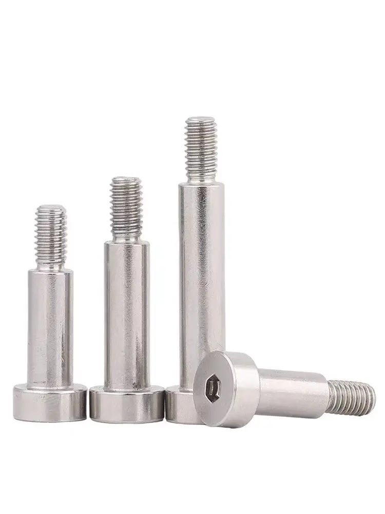 304 Stainless Steel High Limit Step Screws Hexagonal Plug and Shoulder Screws ISO Standard