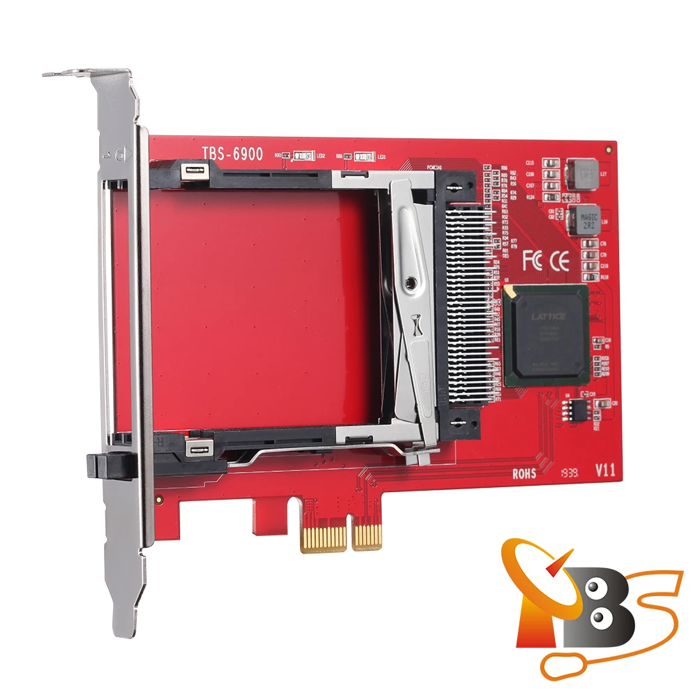  TBS6900 DVB сети Dual CI карта PCIe для IPTV сервер в наличии течение 2 CAM