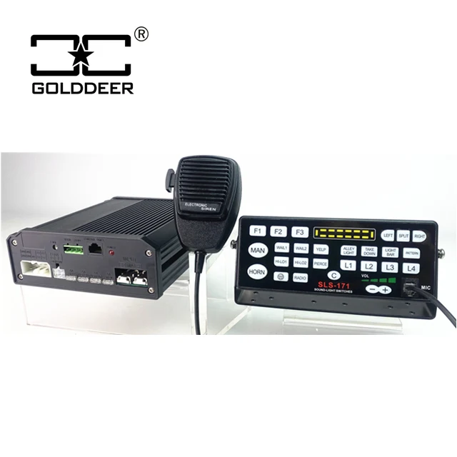 100 Вт/150 Вт новая версия полицейская сигнализация скорой помощи автомобильная Электронная сирена с динамиком SLS171