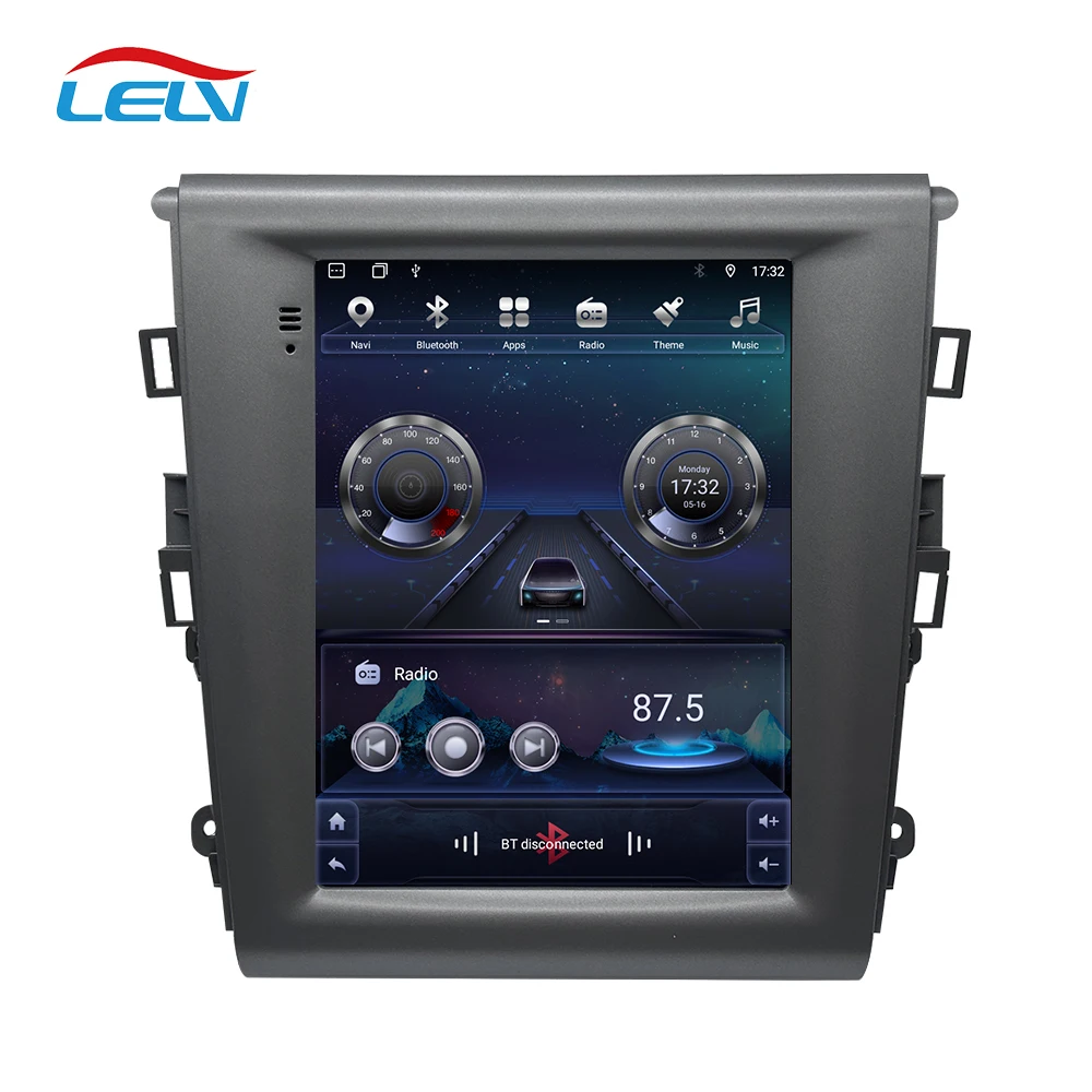 9.7 Inch Android Tesla Style Car Stereo Touch Screen For Ford Mondeo /fusion 2013-2017 Car Dvd Player Universal Car Radio Gps