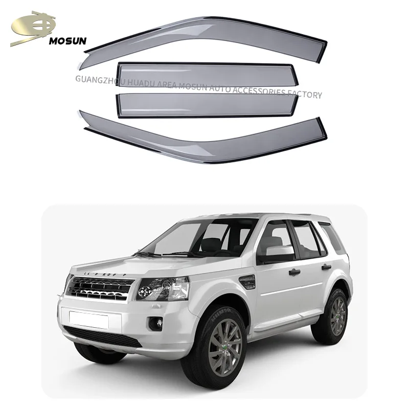 Козырек на окно MOSUN для LAND ROVER FREELANDER 2 2006-2014 автомобильный козырек вентиляционное отверстие защита от погоды дефлектор ветровка дождя