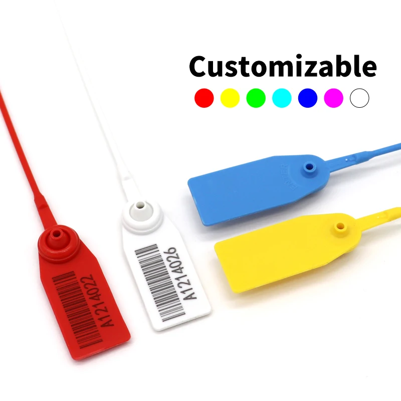 OYPS105 370mm bank money bag security plastic seal high strength plastic tag