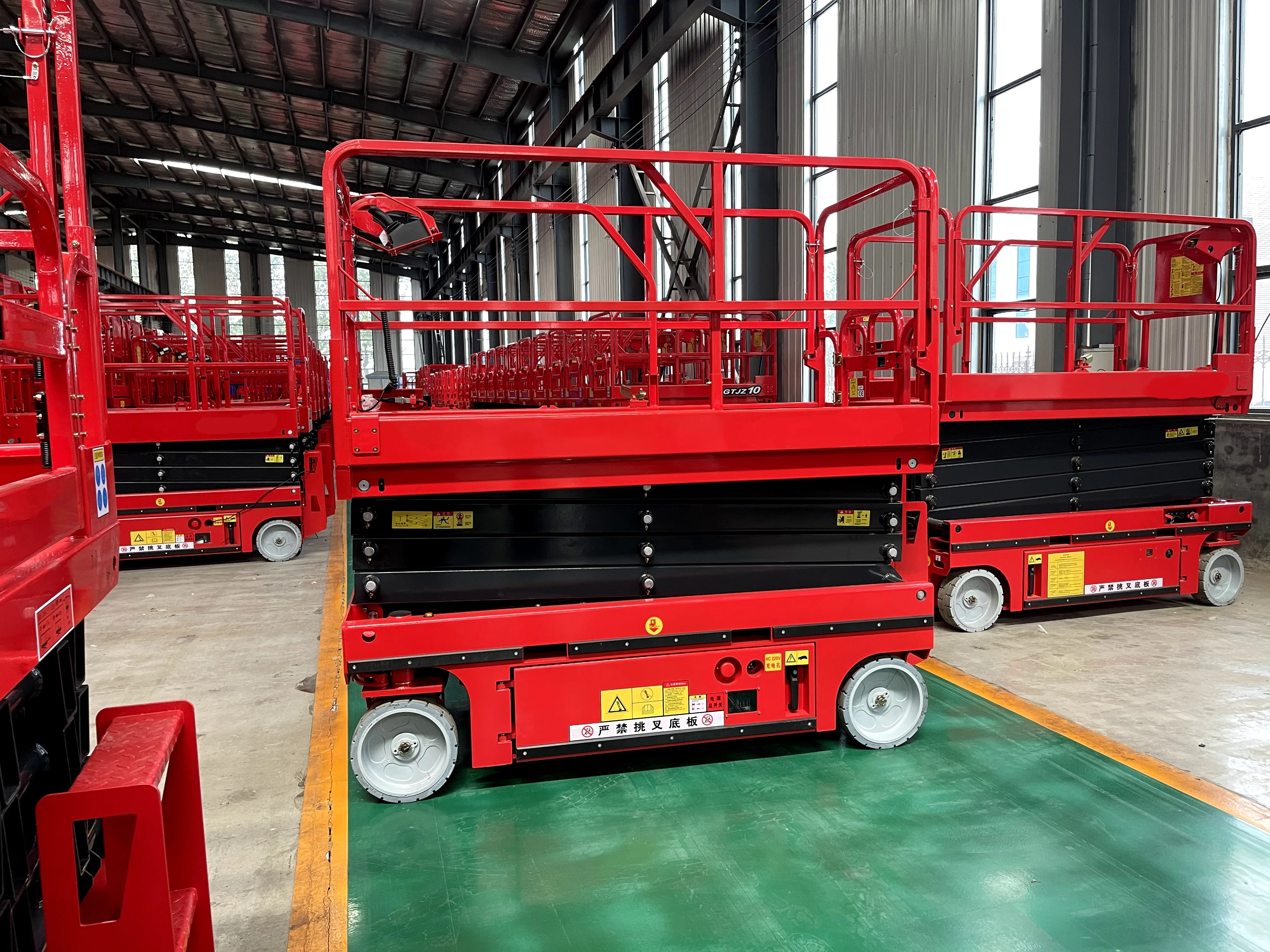 Brand new scissor lifts GMH16, Self-propelled Hydraulic Mobile Electric Scissor 8M 10M 12M 14M 16M