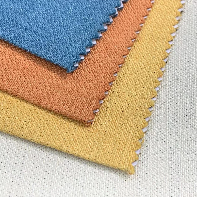 linen curtain black fabric stock color for home textile