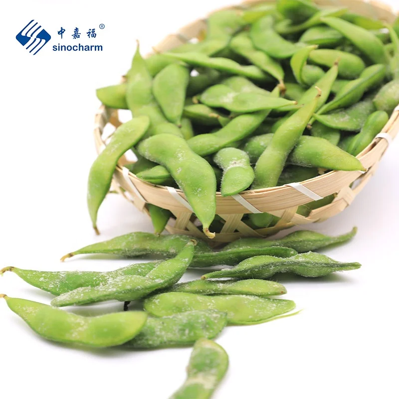 Цена по прейскуранту завода IQF замороженный Edamame в стручках