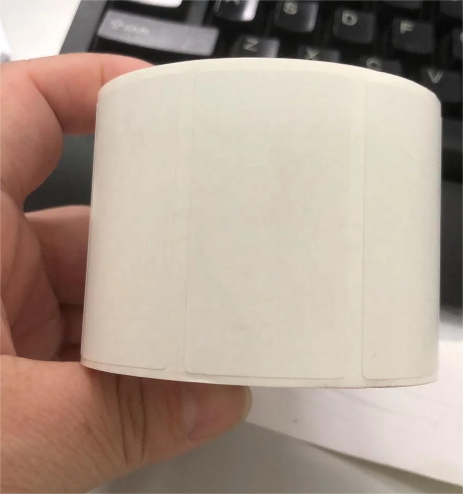 Customized shipping waybill 100*150mm logistics thermal label tickers waterproof scratch-off custom thermal label rolls