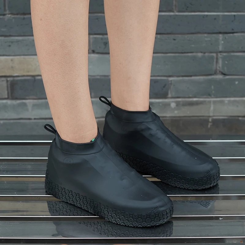 
plastic antiskid waterproof unisex shoes overshoes for walking 