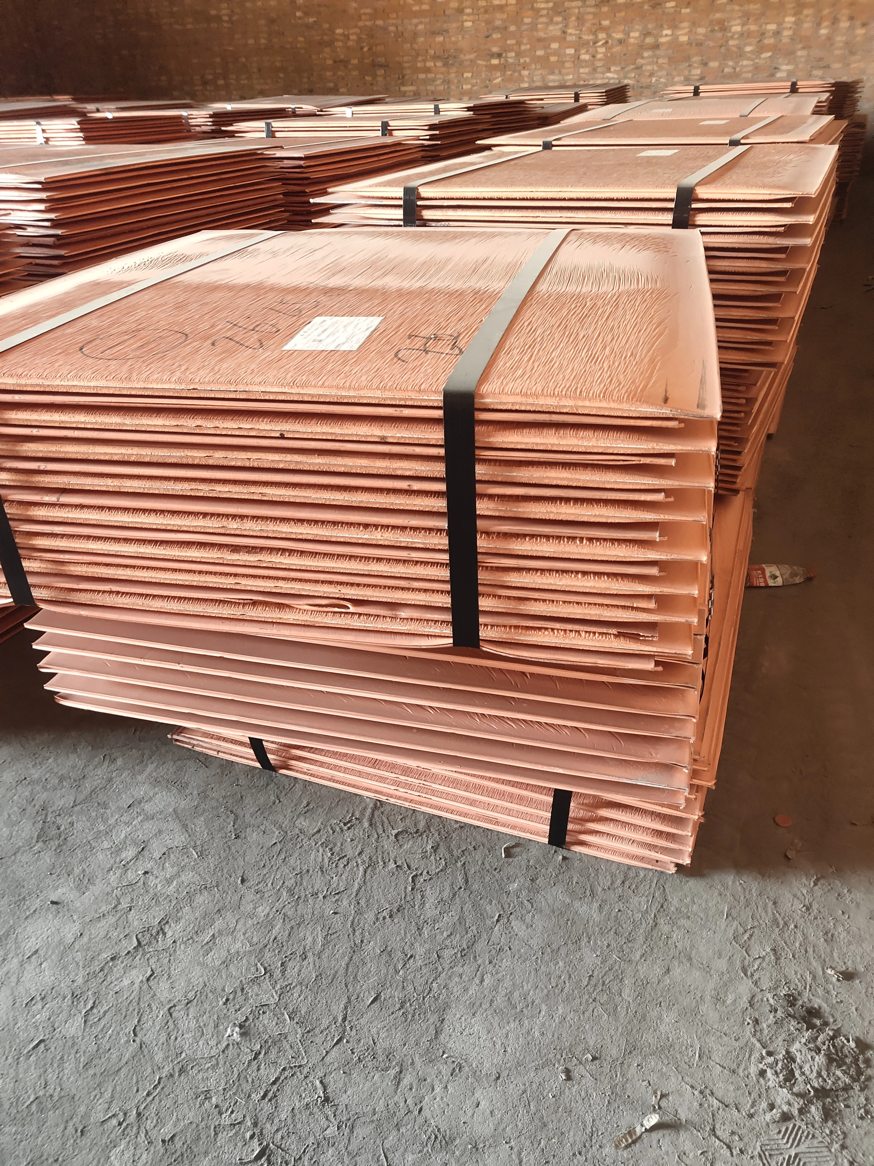 Factory Supply Directly 99.99% Grade Electrolytic Copper Cathodes Sheet Plate