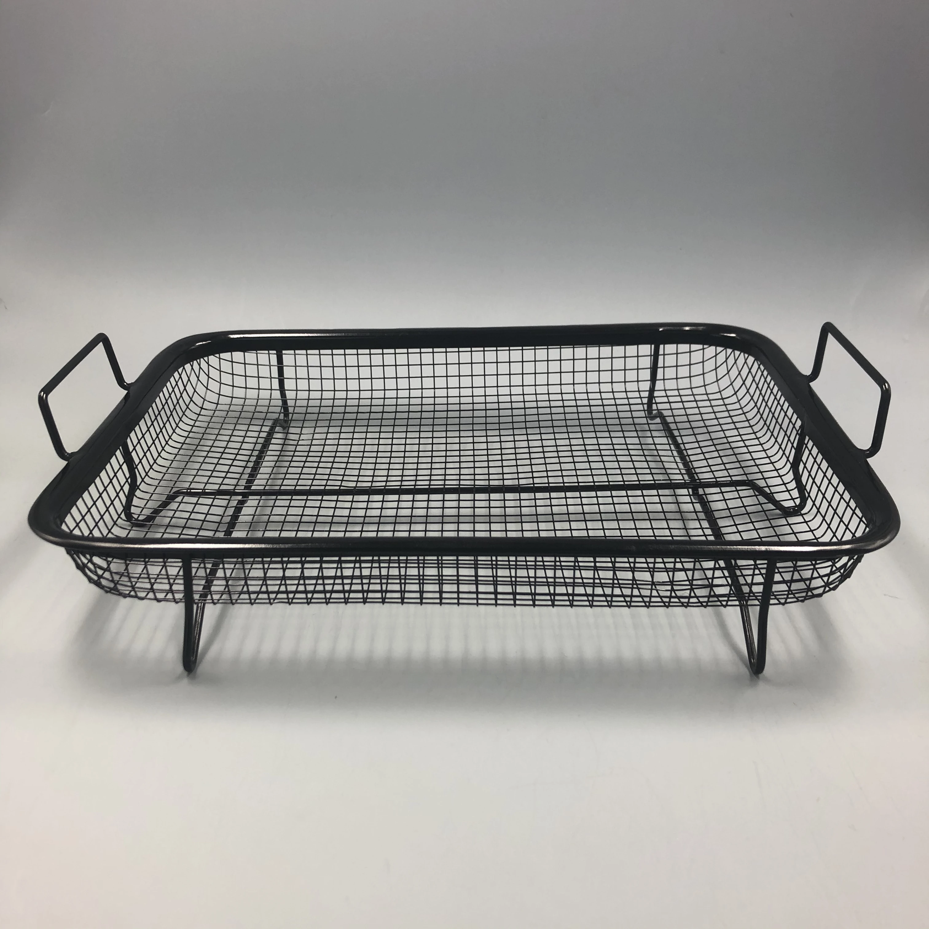 Durable And High Temperature Resistant Portable Pile Up Bbq Grill Basket Stainless Steel