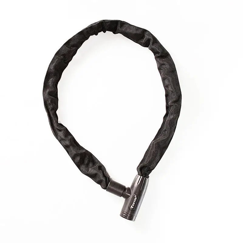 TONYON High quality material anti shearing and anti sawing bicycle lock with key bike lock chain lock motorcycle