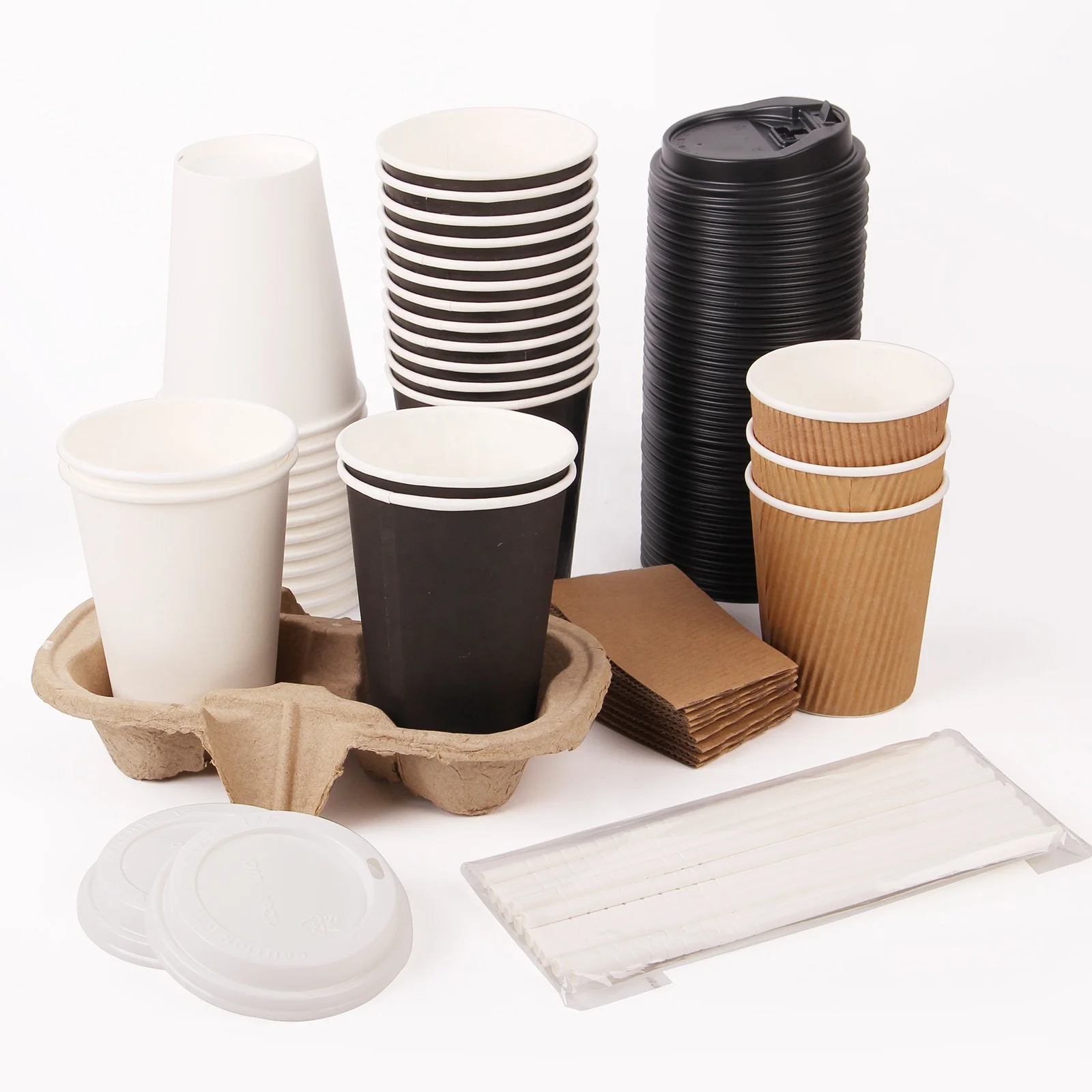 
Custom Disposable Paper Take Away Coffee Cup For Drink Coffee 
