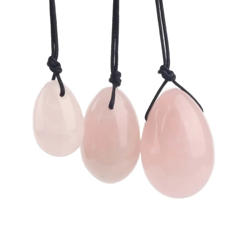 Hand carved rose quartz yoni egg crystal amethyst yoni eggs healing crystal