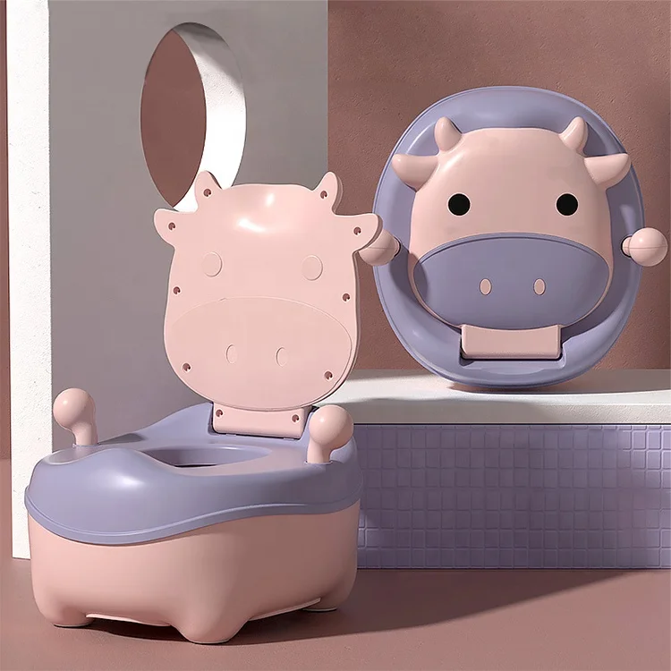 2021 New Kid Toilet Training Seat Portable Plastic Child Indoor Wc Plastic Potty Pot For Kids Baby Safety Potty Training Seat