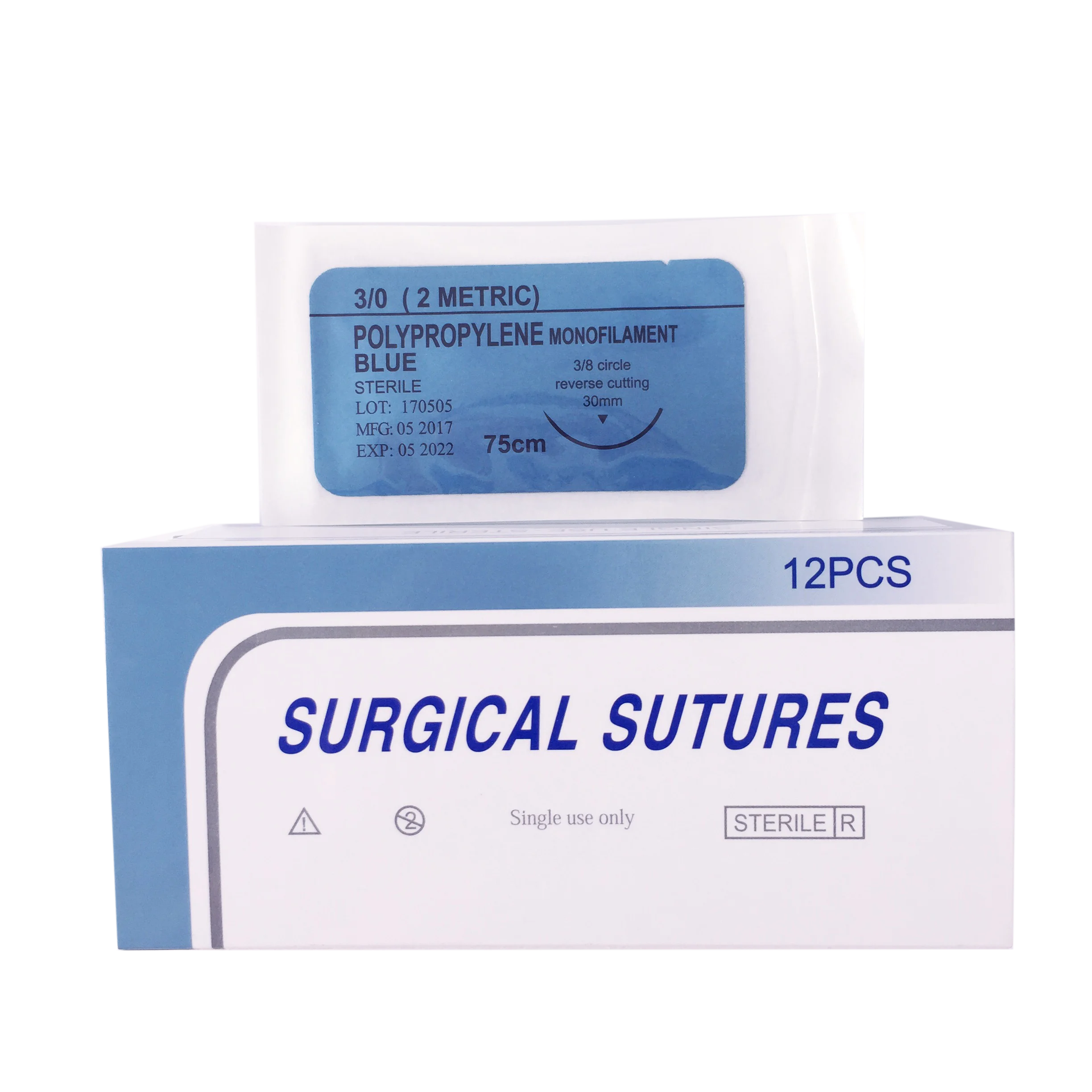 Абсорбируемый хирургический шов, простые хромные материалы catgut, хирургическая нить для швов с иглой