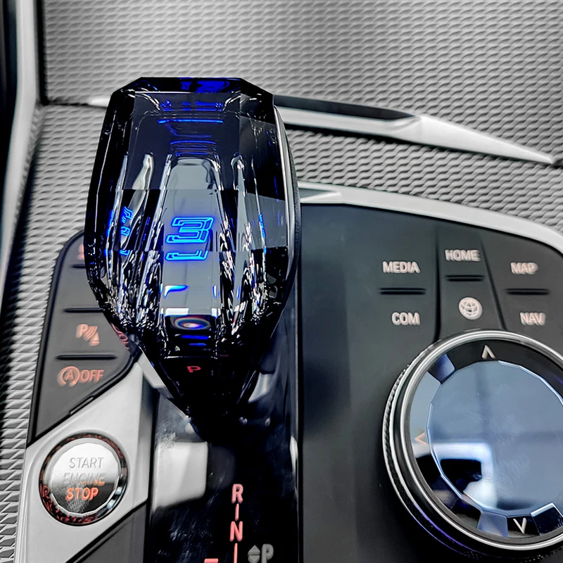 Crystal Gear Knob Head For Toyota Camry Corolla Levin Modified Luminous Shifter Head