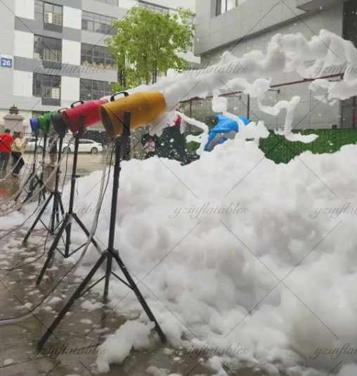 Hot Selling 1000W Jet Foam Machine for Night Club or Party Pool Cannon Spray Foam for kids play