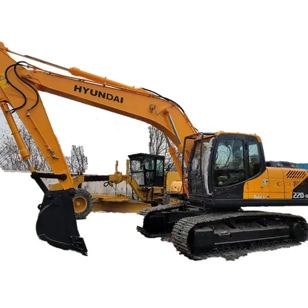 Original Korea  20 ton Hyundai 220-9S  used excavator with high quality in stock