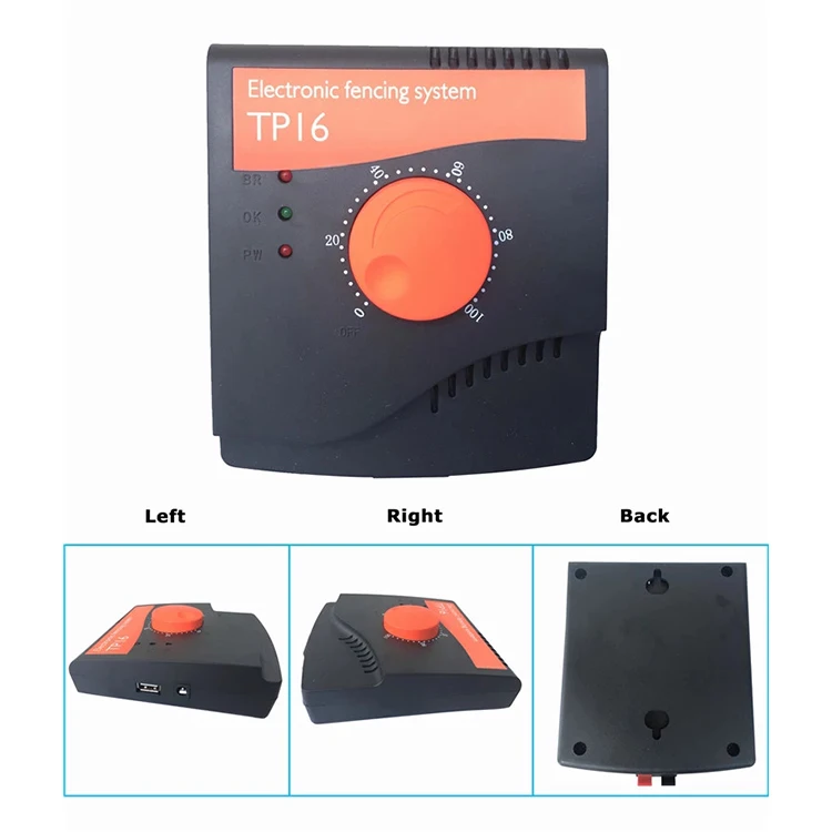 
Waterproof Shock Adjustable fence Rechargeable Pet Dog Electric Fence System outdoor Pet Fencing System 