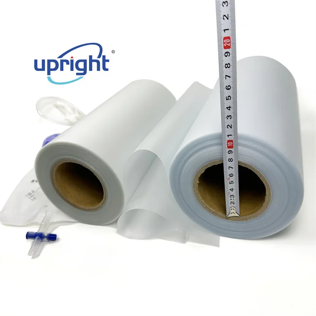 Upright embossed frost High quality soft super clear pvc film sheet in roll