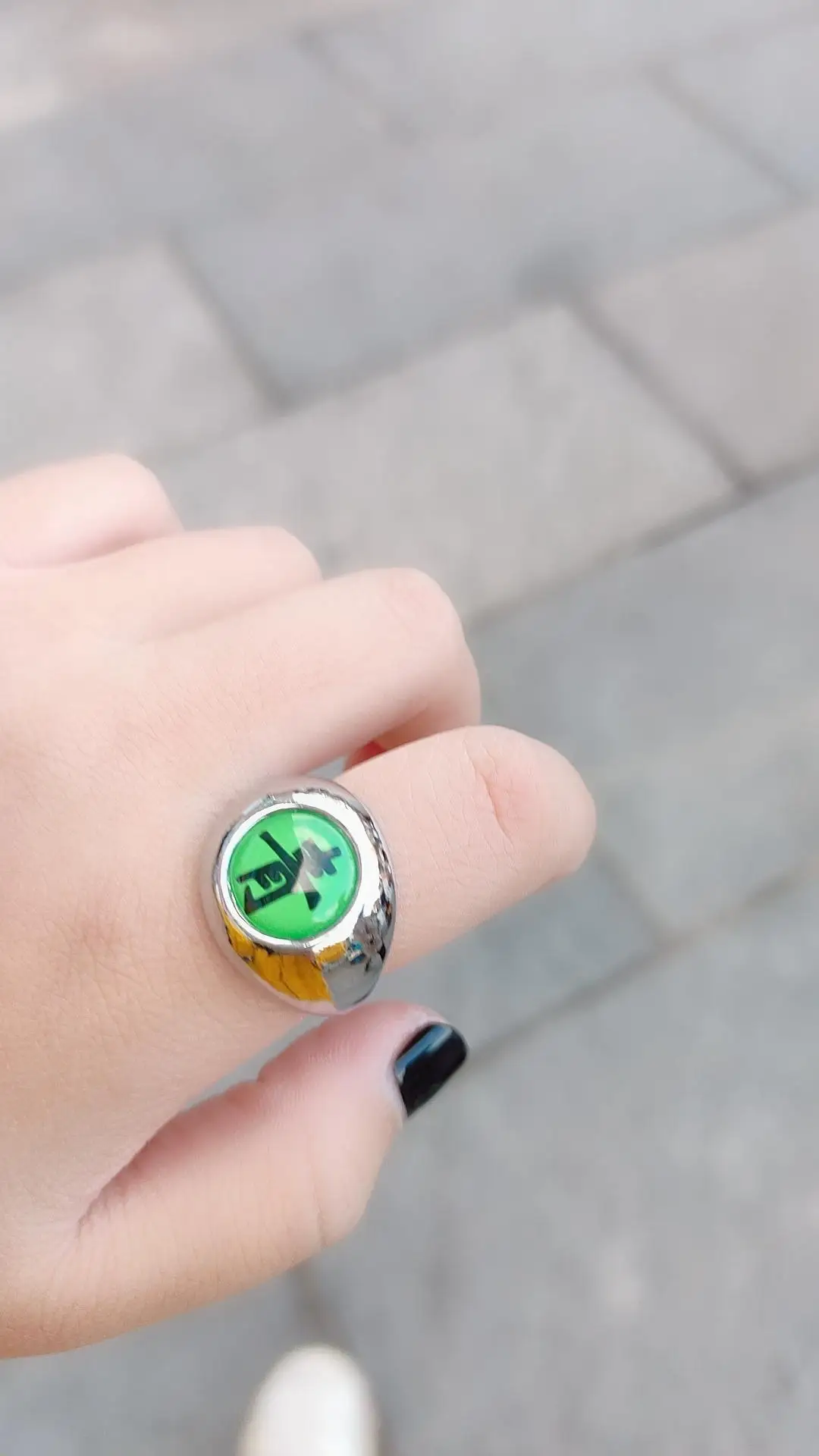 Japanese anime silver gold color Kakashi Cosplay rings cartoon jewelry Akatsuki ring