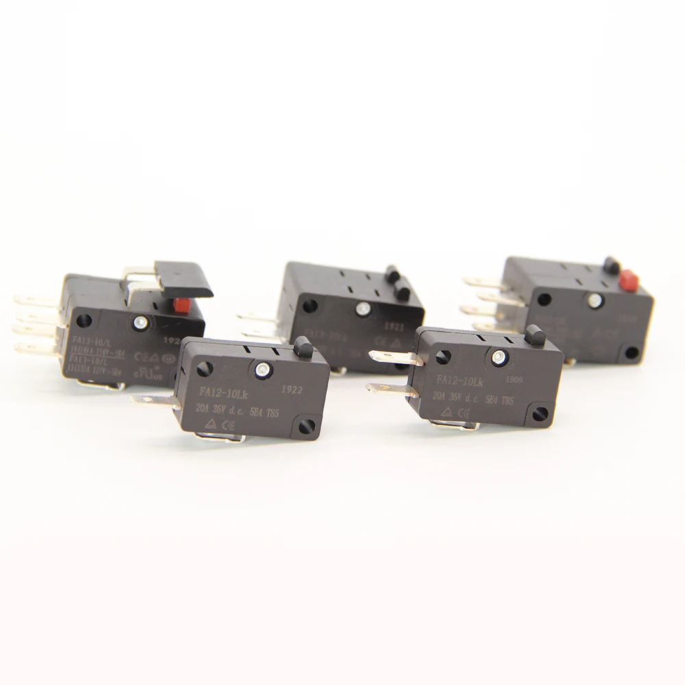 
AC DC 4 Pins Double Combined Snap Action Micro Switch 