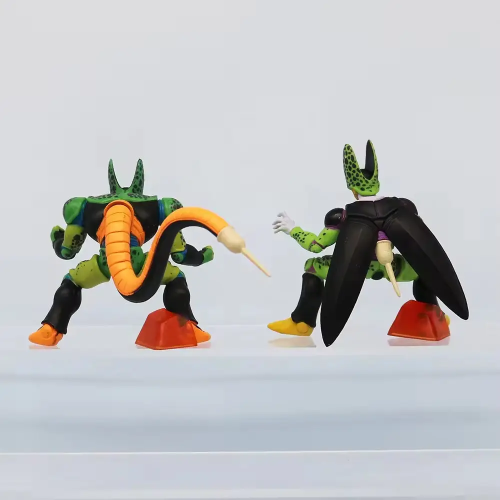 8PCS/SET Cell Dragon DBZ Anime Figure Set Model Toy 2.2~10cm