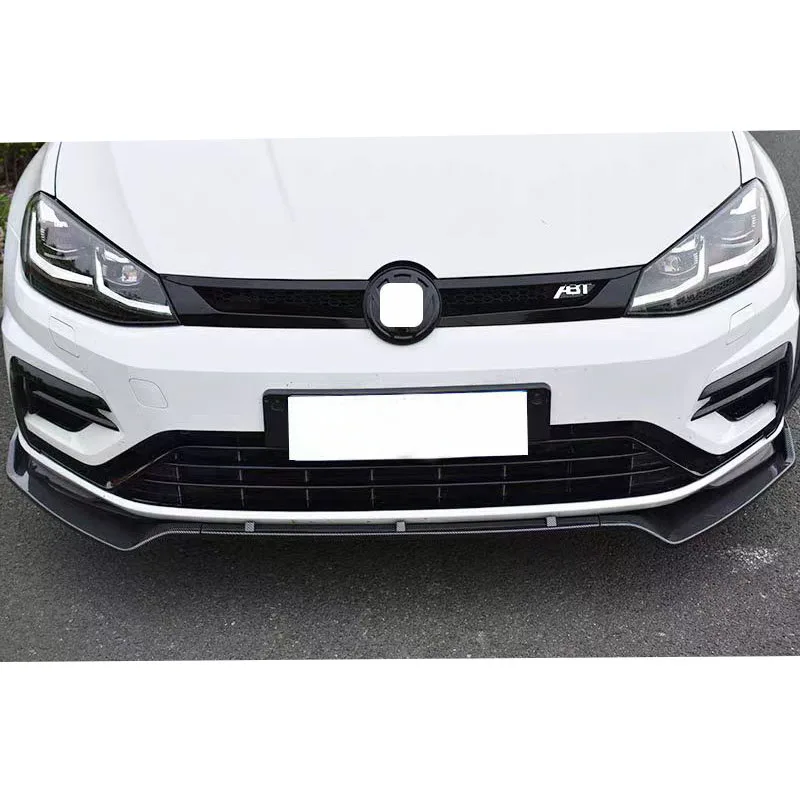 OEM Style Carbon Fiber Front Lip for  Front Bumper Lip Spoiler  for VW GOLF max 7/7.5