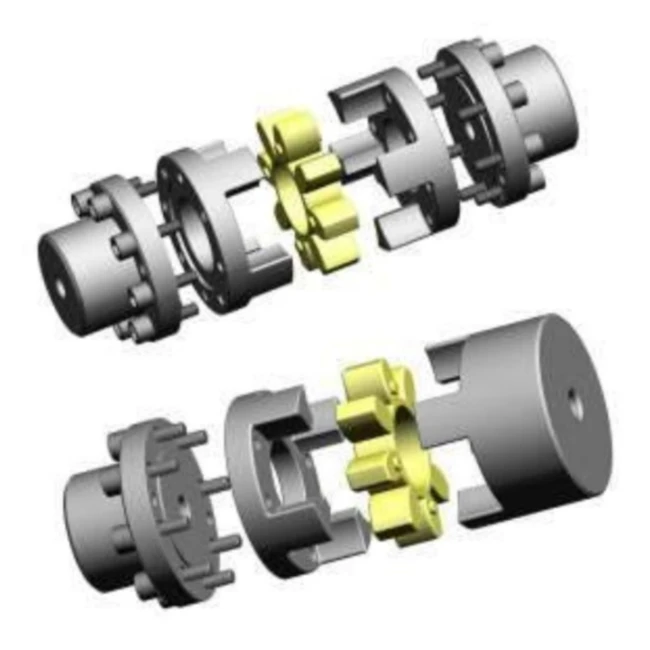 Mt-4 Mt-5 Mt-6 резиновые Соединительные элементы паук кулачковая муфта для общего машиностроения