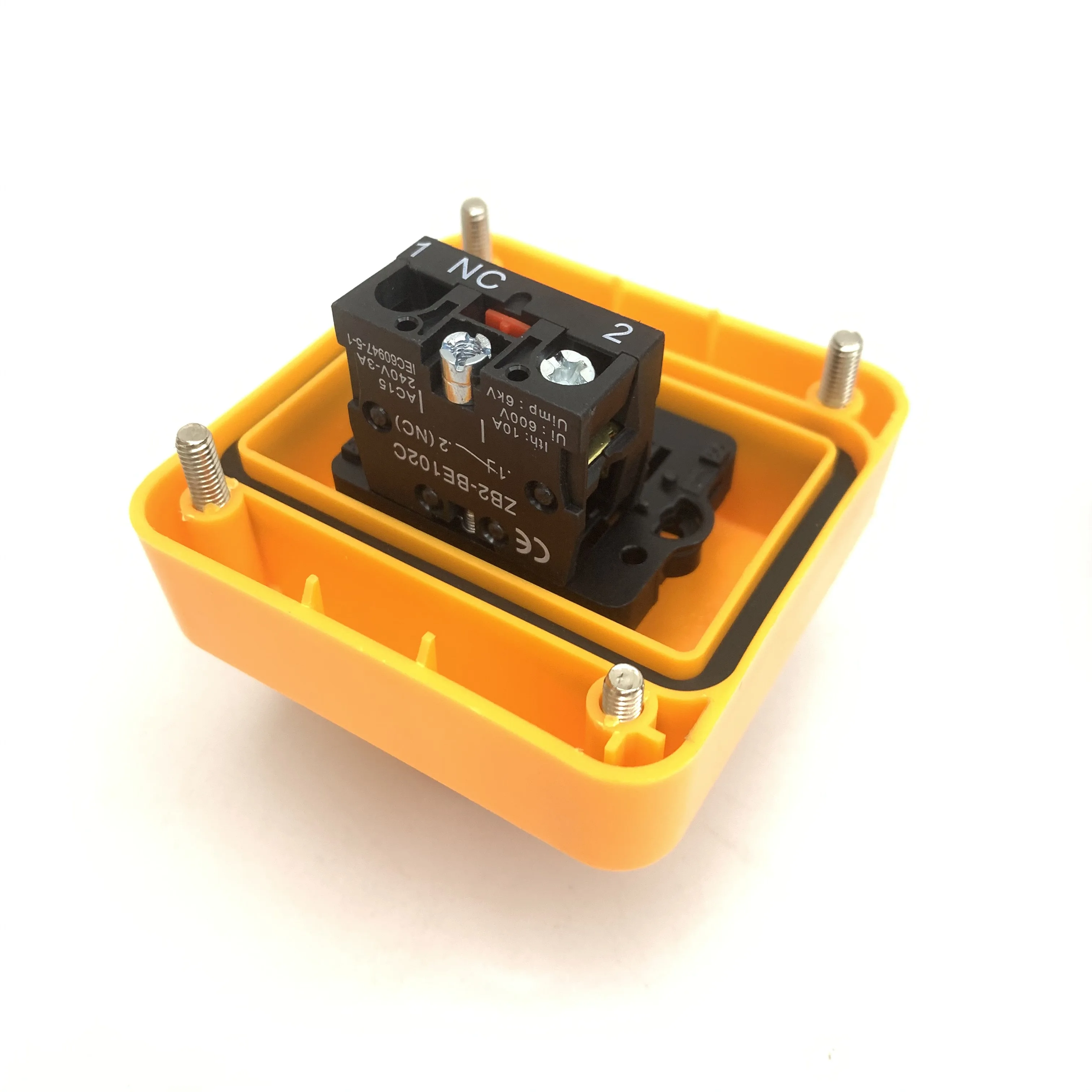 J174  1NC waterproof control emergency stop button switch box